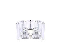 Puntes Applique Murale Flush Chrome, 1 Lumière, E14