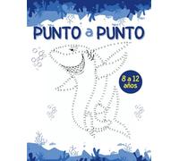 Punto a punto marino y 120 páginas de diversión dibujando para niños de 8 a 12 años: une los puntos y dibuja con diversión