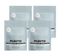 PUNTO - Café en grains décaféiné - Paquet de 4 x 250 g - Café de spécialité - Décaféiné à l'eau - 100% Arabica - Notes de cacao - Saveur chocolatée douce - Corps moyen