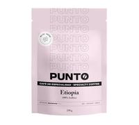 PUNTO - Café moulu d'Éthiopie - 250 g - Café de spécialité - Torréfaction moyenne - 100% Arabica - Notes de miel, de cannelle et de chocolat - Acidité vive - Corps moyen