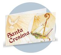 PuntoCasaStore 20 billets bonbonnière en carton Sainte confirmation avec livre et Colomba