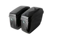 Punxdda Sacoche Cavaliere Moto pour Suzuki Sacoches Rigides Universelles pour Moto Sacoches De Voyage pour Coffre Rigide(30L)