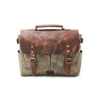 Punxdda Sacoche Cavaliere Moto Sac De Voyage pour Moto pour BMW Sacoche Latérale Étanche(armée Verte)