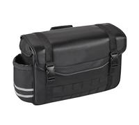 Punxdda Sacoche Cavaliere Moto Sacoche De Selle Moto Universelle 12 L, Latérale, Sac Voyage avec Housse Pluie, Siège Arrière