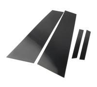 Puoersh Garnitures de Pilier Fenêtre de Voiture pour Mercedes Benz CLS C219 2006-2011, 4 pièces de Garniture décorative Noire Brillante pour Montant de Porte de Voiture et vitre