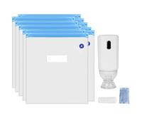 Puooifrty 1 Lot de de Rangement sous Vide pour Filament avec Pompe de Charge électrique pour imprimante 3D et séchoir à Filament (avec Sac)