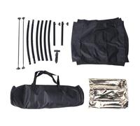 Puooifrty 4 couleurs tissu de type U, parapluie de réflexion de lumière pliable pour photographie, accessoires de studio photo