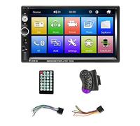 Puooifrty 7 lecteurs MP5 stéréo Bluetooth - Lecteur MP5 USB - Radio multimédia - Prise en charge - Synchronisation du téléphone