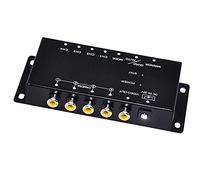 Puooifrty Commutateur d'enregistreur de conduite 4 canaux pour caméra de voiture infrarouge pour image panoramique à 360°