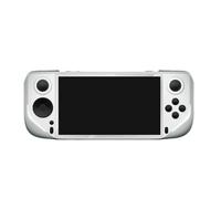 Puooifrty E6 Console de Portable Support de Vidéo Portable 5 Pouces IPS Retro Gamebox PSP PS1 N64 Connect TV Durable (Blanc 64 Go)