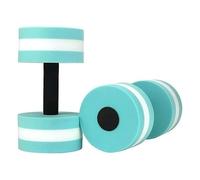 Puooifrty Lot de 2 haltères en mousse pour aérobic, exercices aquatiques, résistance à la natation, haltères de natation