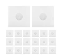 Puooifrty Lot de 20 pochettes de rangement refermables pour disques vinyles 12 LP