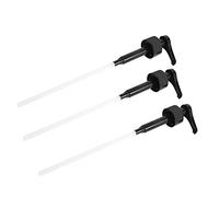 Puooifrty Lot de 3 distributeurs de sirop de 1 litre pour pompe de sirop de 10 ml Noir