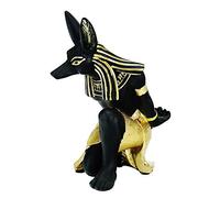 Puooifrty Porte-bouteilles en résine Anubis - Figurines modernes en forme de chien égyptien, statues d'animaux - Décoration d'intérieur ou de bureau