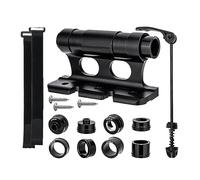 Puooifrty Porte-vélos de voiture, porte-vélos de route, fourche , blocage , clip fixe, support de porte-stationnement, facile à utiliser