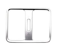 Puooifrty Pour Vezel -V 2021 2022 IntéRieur Voiture Argent Mat SièGe ArrièRe Climatisation éVent Couverture Garniture DéCoration