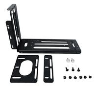 Puooifrty Support externe pour affichage vertical de la carte graphique avec ventouse, fente double pass, prend en charge le support de carte graphique série 30, facile à utiliser