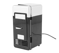 Puooifrty USB Mini RÉFrigÉRateur De Goutte À Froid Shpping Freezer USB Mini RÉFrigÉRateur Portable Mini RÉFrigÉRateur pour Voiture Noir