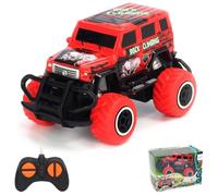 Pup Go Voiture Télécommandée pour Enfants, Solide, Rapide et Sensible pour Garçons de 3 4 5 6 7 Ans, Jouet Turque RC pour Tout-Petit, Petite Voiture de Course, Meilleur Cadeau pour Anniversaire(Rouge)