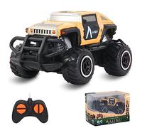 Pup Go Voiture Télécommandée pour Enfants, Solide, Rapide et Sensible pour Garçons de 3 4 5 6 7 Ans, Jouet Turque RC Tout-Petit, Petite Voiture de Course, Meilleur Cadeau pour Anniversaire(Kaki)