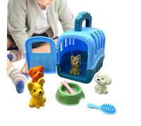 Pup Groom Dog Groomo Pack Crate Jeu de cage pour animaux de compagnie Durabilité améliorée avec kit pour chiots