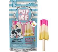 Pup Ice Rocket Lollies Fraise Banane 2x90g