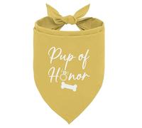 Pup of Honor Bandana pour chien avec inscription « My Parents are Getting Married » (C23)
