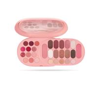 Pupa Make My Day Plus Lot de 29 roses rouges à lèvres, gloss à lèvres, fards à paupières, correcteurs et éclaircissants, 29 pièces pour le visage, les yeux et les lèvres, idéal pour la maison ou les