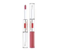 Pupa Milano Duo Lèvres 008, Rouge à Lèvres & Gloss Waterproof 2x4ml