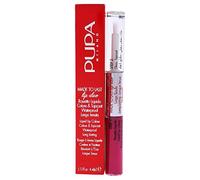 Pupa Milano Made To Last Lip Duo Rouge à Lèvres 004 Geranium Fuchsia pour Femme 0,13 oz 1 Unité