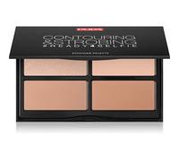 PUPA Milano #READY4SELFIE Contouring & Strobing palette contouring avec highlighter teinte 002 Medium Skin 175 g