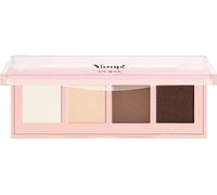 Pupa Milano Vamp 4 Palette d'ombres à paupières 001 Natural Matt 0.183 oz - Maquillage des yeux avec des finitions mates, satinées et métalliques Léger, s'estompe facilement Sans talc