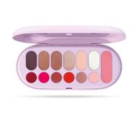 Pupa Palette Make My Day Pocket Blush, rouge à lèvres, brillant et fard à paupières - 13 pièces pour maquillage, yeux et lèvres, parfaite pour la maison ou en voyage - Disponible en 3 variantes de