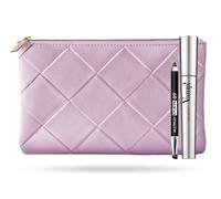 Pupa - Set Maquillage Vamp! - Mascara Volume Extrême Sans Parabens Noire 9 ml + Double Fard à Paupières et Eye-liner Kajal 2 en 1 Noir Profond 1.2 g