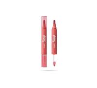 Pupa Vamp! Marker Duo Rouge à lèvres + Gloss à l'acide hyaluronique 3 en 1 pour définir, remplir et colorer, contour des lèvres - Disponible en 9 couleurs (004 Spicy Raspberry )