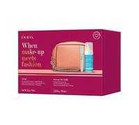 Pupa Vamp Mascara Coffret cadeau pour femme Mousse Me Softly Nettoyant visage 100 ml avec pochette rose