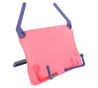 Pupitre à Musique Pliable pour Partitions et Lecture, Rose | Pince Solide, Base Antidérapante, Réglages Hauteur et Angle, Plastique Léger, Usage Voyage