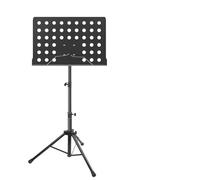 Pupitre à partitions noir Pupitre en métal portable avec sac de transport Support de projecteur réglable Support de podium portable Supports for ordinateur portable pour Bureau