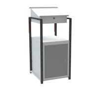 Pupitre avec caisson écritoire 1 bloc porte à patins 150 kg - 820008488
