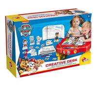 Lisciani - La Pat'Patrouille - Table Créative - Jeu Créatif - Jeu de Dessin, de Coloriage et d'Imagination - Stickers - Pour Enfants à Partir de 3 ans