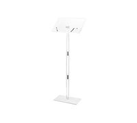Pupitre de Conférence Podium 104,5cm Lutrin Pour Présentation Angle Réglable