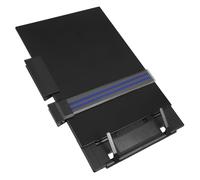 Pupitre de Lecture de Bureau Réglable Noir Guide-ligne Amovible | Support de Table Stable en Plastique ABS et Fer, pour Documents, Livres Cuisine, Étude ou Lecture