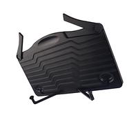 Pupitre de Lecture Portable et Réglable pour Partitions, Livres, la Cuisine | ABS Noir, Léger et Stable, Design Ajustable, pour Recettes et Lecture sur Table