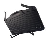 Pupitre de Lecture Portable pour Partitions, Noir Abs, Pliable | Léger et Stable, Design Réglable, pour Recettes et Lectures, Finition Soignée, Usage la Cuisine