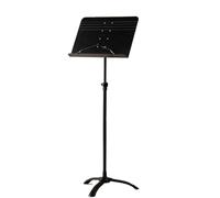 Pupitre de lecture portable, support de lecture for guitare, violon, piano(Black)