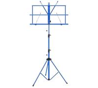 Pupitre de lecture, support de pupitre portable, trépied réglable et pliable, pupitre de lecture for livres(Blue)