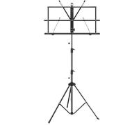 Pupitre de lecture, support de pupitre portable, trépied réglable et pliable, pupitre de lecture for livres(Black)
