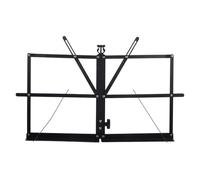 Pupitre de Musique de Table Pliable Réglable en Fer Noir | Lecture Confortable, Maintient la Partition Stable, Format Portable pour Usage Quotidien