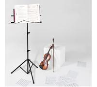 Pupitre de musique - NEUFU - Pliable - Hauteur réglable 19-55 pouces - Matériau durable - Professionnel