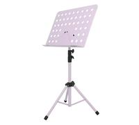 Pupitre de musique partition Pupitre à partitions pliable et réglable en hauteur, support de léger portable(Purple)
